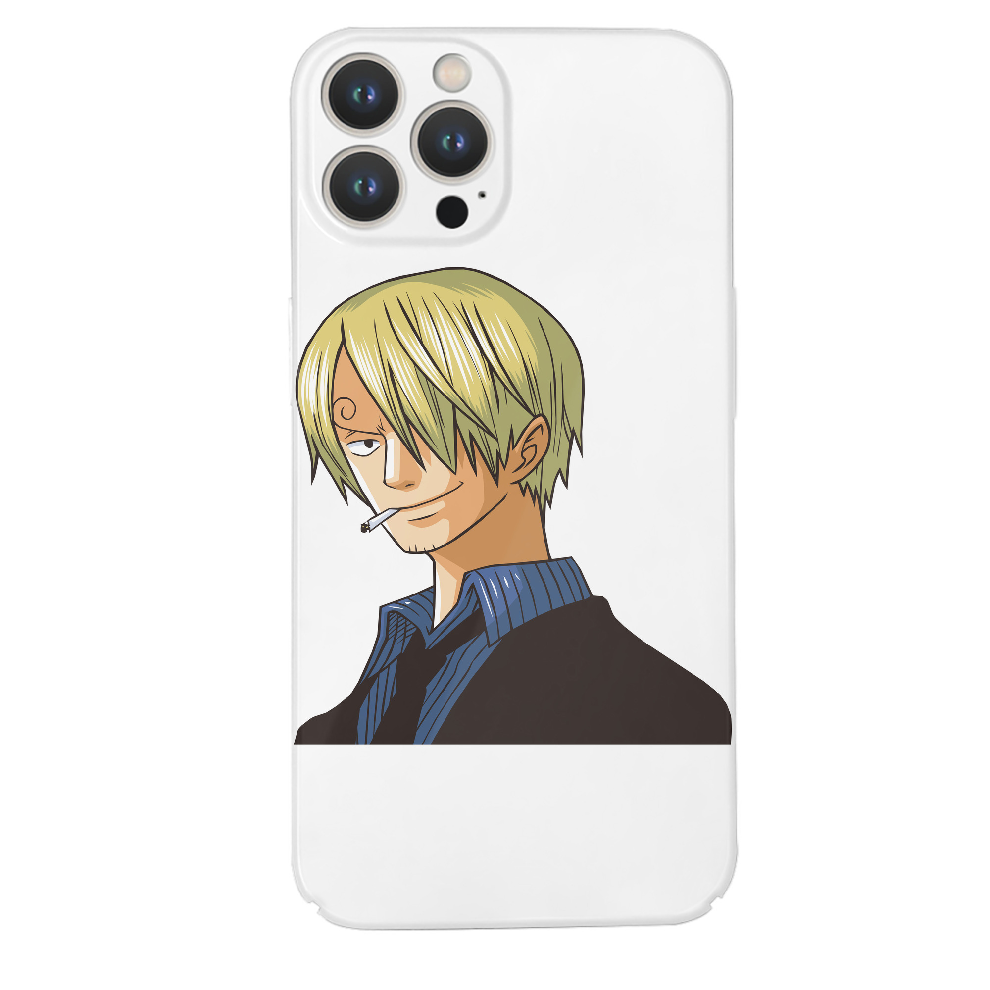 （画像用） ワンピース サンジ ONE PIECE Sanji 【iPhone 14シリーズ対応】ハードケース